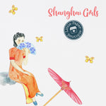 Shanghai Girls Digital Clipart CA108