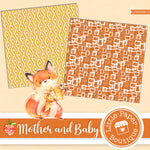Mother and Baby Digital Paper LPB003B13