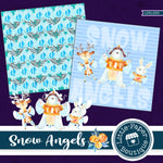 Snow Angels Digital Paper LPB1033A