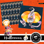 Halloween Digital Paper LPB1036A