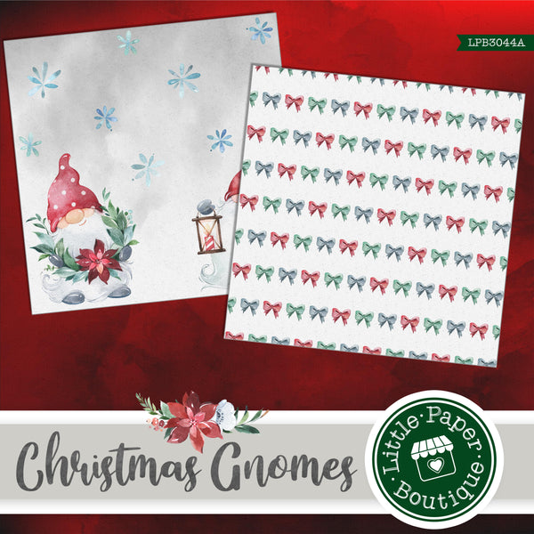 Christmas Gnomes Digital Paper LPB3044A