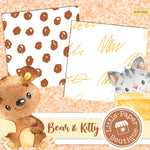 Bear Kitty Digital Paper RCS1028B