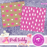 Pink Teddy Digital Paper RCS118B