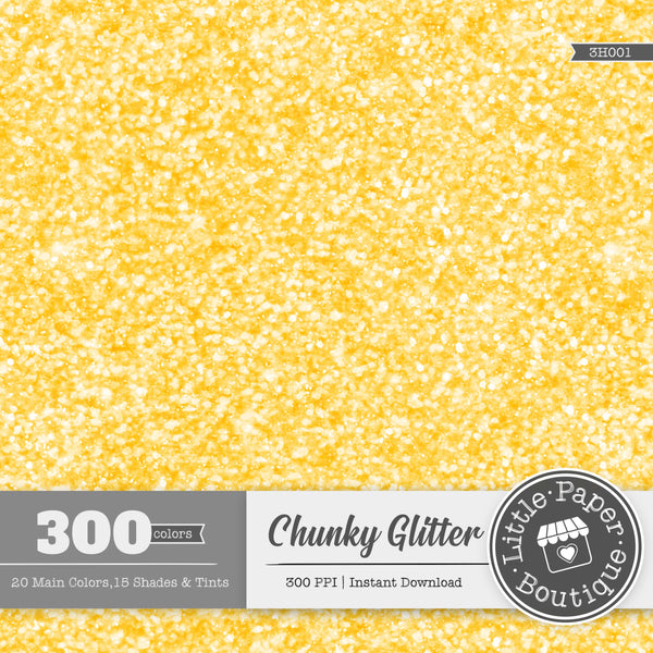 Rainbow Chunky Glitter Digital Paper 3H001