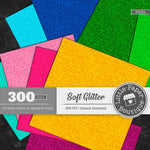 Rainbow Soft Glitter Digital Paper 3H002