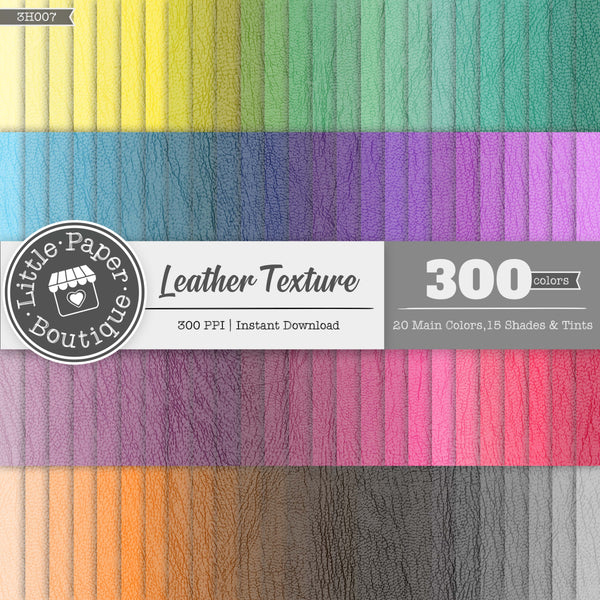 Rainbow Leather Texture Digital Paper 3H007