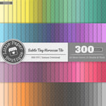 Rainbow Subtle Tiny Moroccan White Digital Paper 3H022