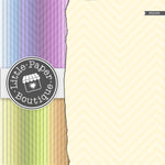Rainbow Big Ultra Thin Chevron Overlay Digital Paper 3H035