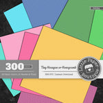 Rainbow Tiny Hexagon Digital Paper 3H062