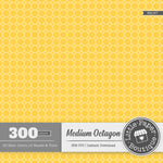 Rainbow Medium Solid Octagon Digital Paper 3H137