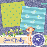 Sweet Baby Digital Paper RCS132B