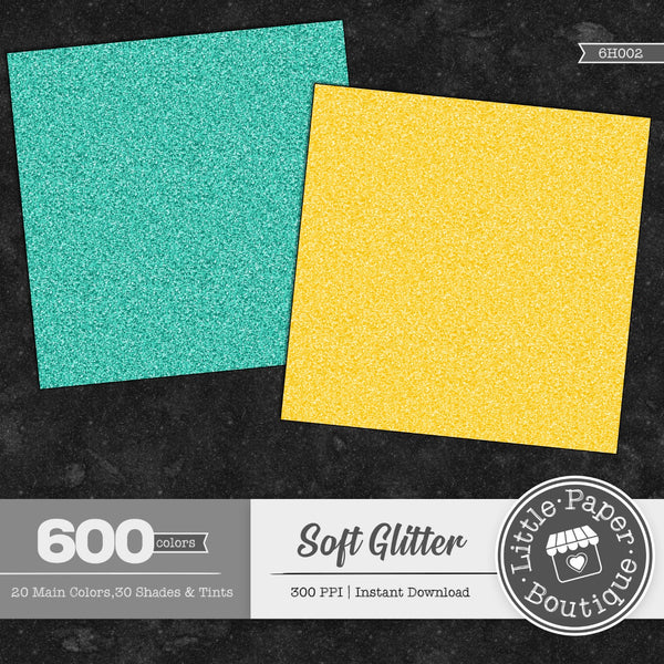 Soft Rainbow Glitter 600 Seamless Digital Paper LPB6H002