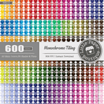 Monochrome Tiling Rainbow Glitter 600 Seamless Digital Paper LPB6H012