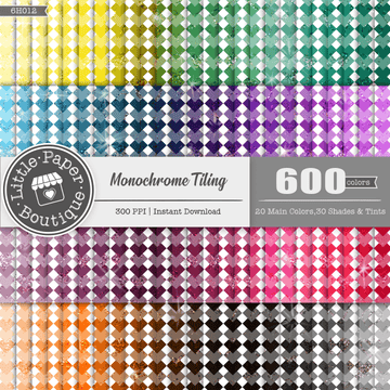 Monochrome Tiling Rainbow Glitter 600 Seamless Digital Paper LPB6H012