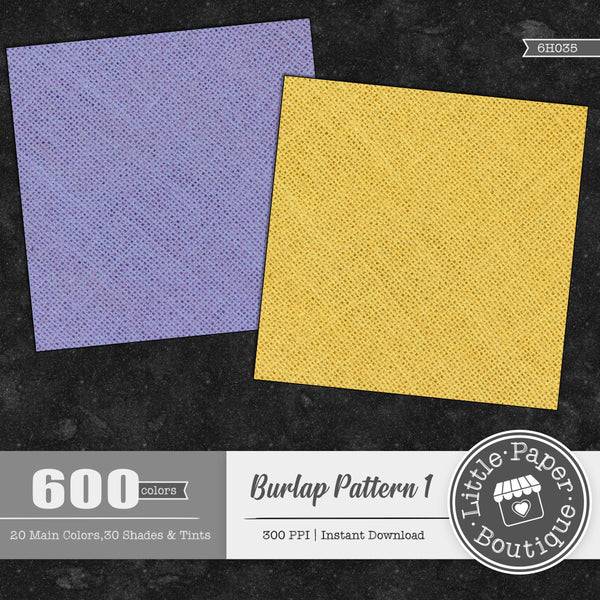 Burlap Pattern Rainbow 600 Seamless Digital Paper LPB6H035