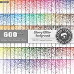 Starry Glitter Background Rainbow Glitter 600 Seamless Digital Paper LPB6H104