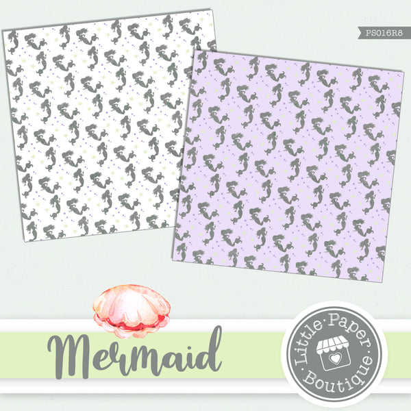 Mermaid Scales Digital Paper PS016R8
