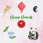 Chinese Elements Digital Clipart CA112