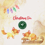 Christmas Fox Digital Clipart CA114