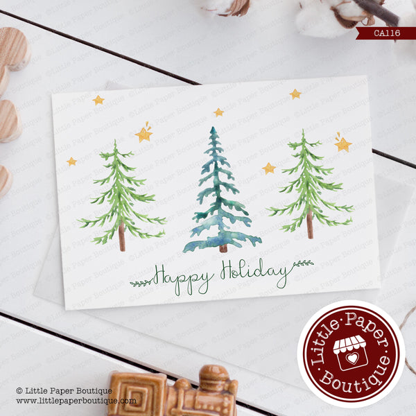 Christmas Trees Digital Clipart CA116