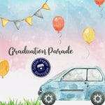 Graduation Parade Digital Clipart CA119