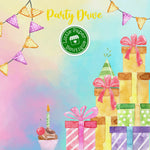 Party Drive Digital Clipart CA122