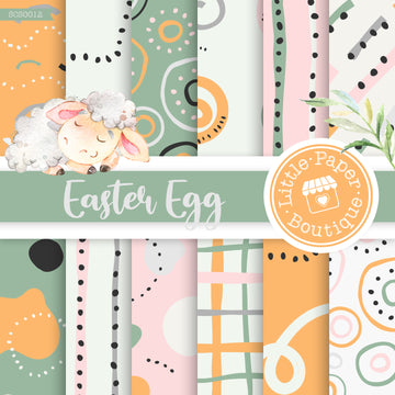 Easter Egg Seamless Digital Paper SCS0012B