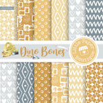 Dino Bones Digital Paper LPB003B22