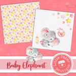 Baby Elephant Digital Paper LPB1000A