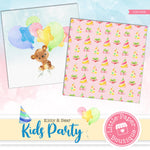Kids Party Digital Paper LPB1005A