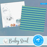 Baby Seal Digital Paper LPB1007A