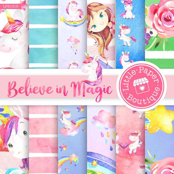 Believe in Magic Digital Paper LPB1016A