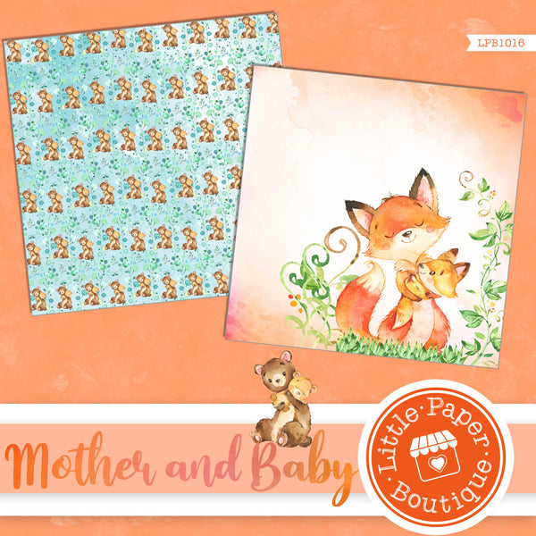 Mother and Baby Digital Paper LPB1018A