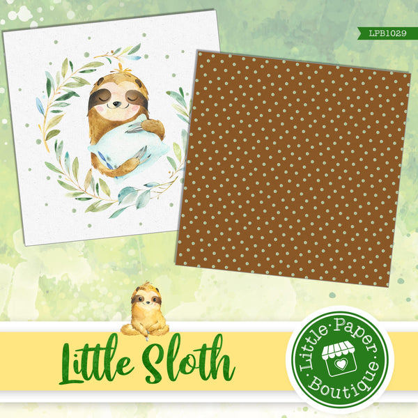 Little Sloth Digital Paper LPB1029A