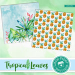 Tropical Leaves Digital Paper LPB1030A