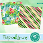 Tropical Leaves Digital Paper LPB1030A