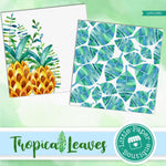 Tropical Leaves Digital Paper LPB1030A