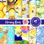 Honey Bees Digital Paper LPB1040A