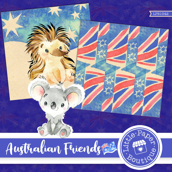 Australian Friends Digital Paper LPB1042A