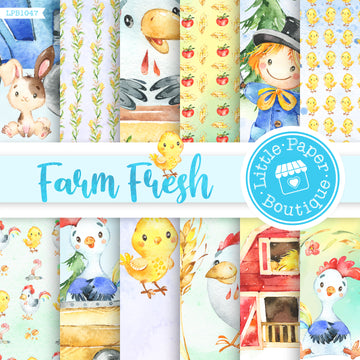 Farm Fresh Digital Paper LPB1047A
