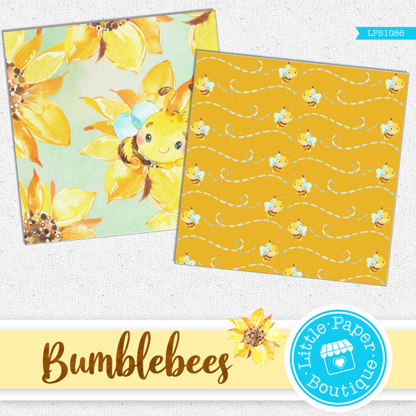 Bumblebees Digital Paper LPB1056A