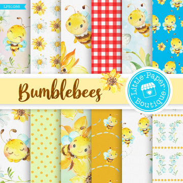 Bumblebees Digital Paper LPB1056A