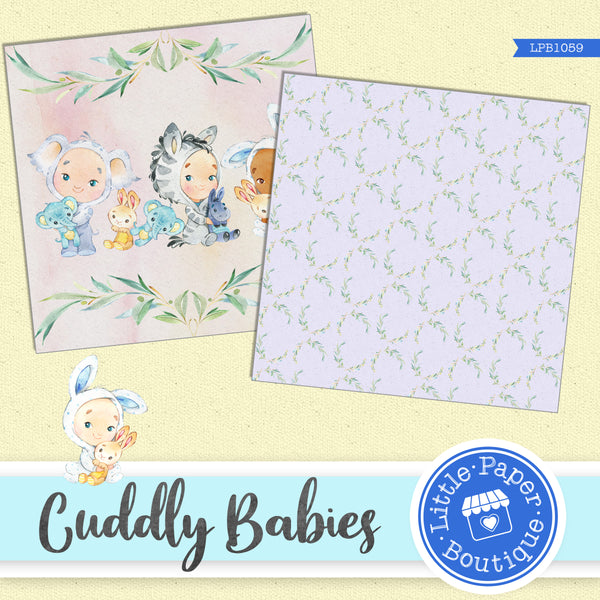 Cuddly Babies Digital Paper LPB1059A