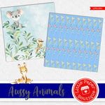 Aussy Animals Digital Paper LPB1060A