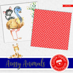 Aussy Animals Digital Paper LPB1060A