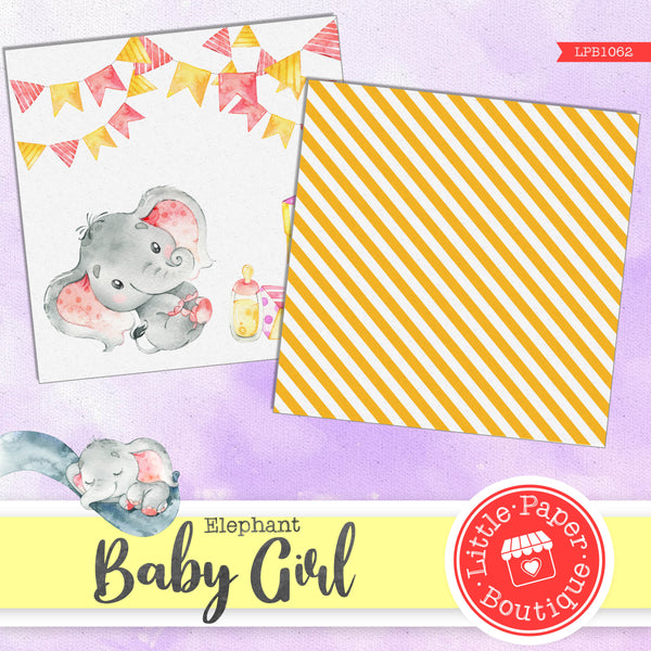 Baby Girl Digital Paper LPB1062A