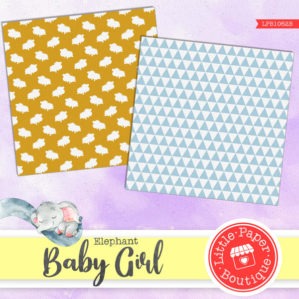 Baby Girl Digital Paper LPB1062B