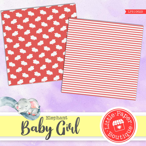 Baby Girl Digital Paper LPB1062B