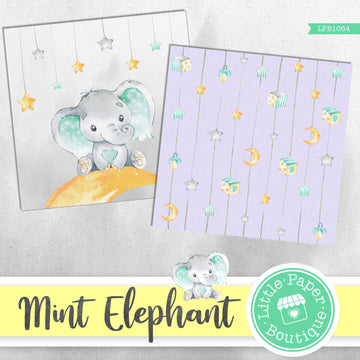 Mint Elephant Digital Paper LPB1064A