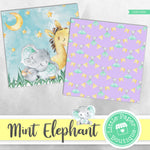 Mint Elephant Digital Paper LPB1064A